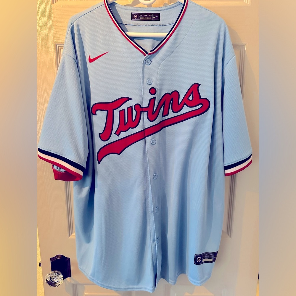 MINNESOTA TWINS NIKE POWDER BLUE JOSH DONALDSON #24 JERSEY - ADULT (XXL)